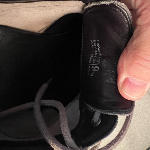 Cole Haan Lunargrand gray with yellow soles - Picture 4 of 5